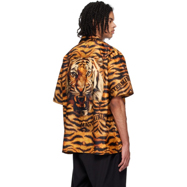  마스터마인드 월드 MASTERMIND WORLD Black & Orange Tiger Shirt 241968M192001