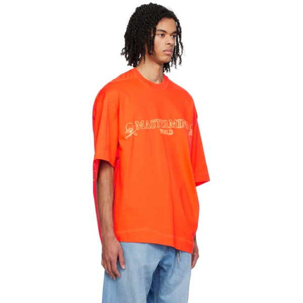  마스터마인드 월드 MASTERMIND WORLD Orange Bonded T-Shirt 241968M213030