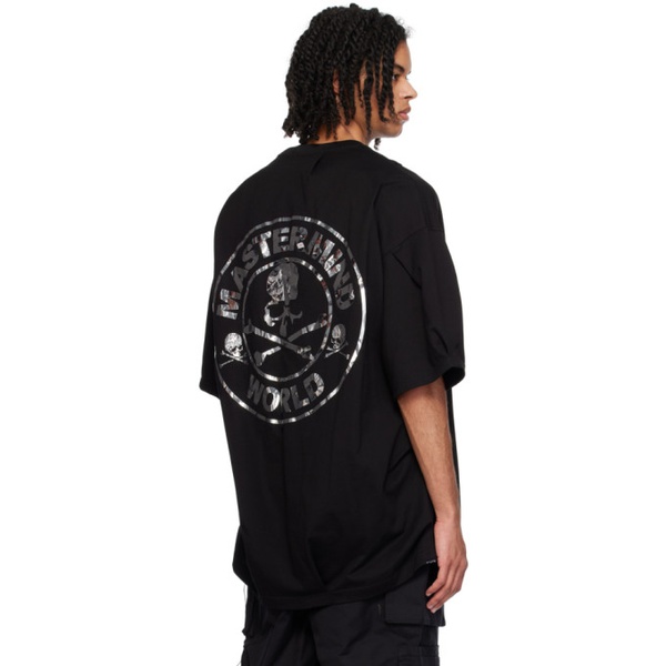  마스터마인드 월드 MASTERMIND WORLD Black Bonded T-Shirt 241968M213031