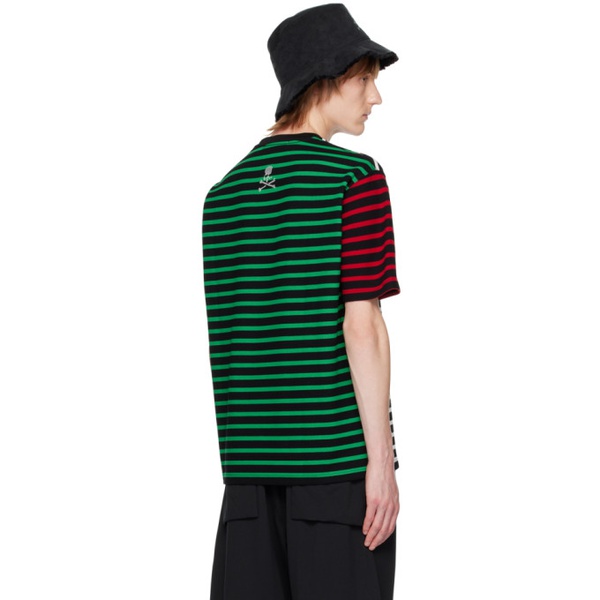  마스터마인드 월드 MASTERMIND WORLD Multicolor Striped T-Shirt 231968M213026