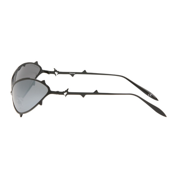  MAUSTEIN Black Metal Spike Sunglasses 242265M134008