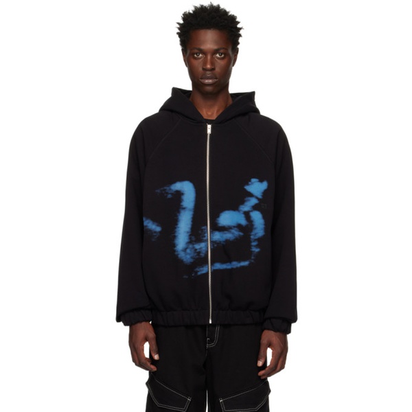  미스비헤이브 MISBHV Black Gaspar Ii Hoodie 222937M202010