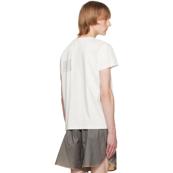  미스비헤이브 MISBHV 오프화이트 Off-White Jordan Barrett 에디트 Edition Printed T-Shirt 232937M213001