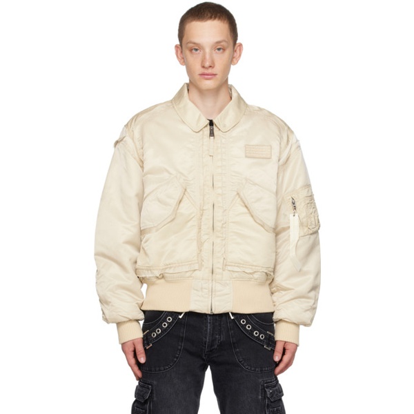  미스비헤이브 MISBHV Beige Alpha Industries & KEINEMUSIK 에디트 Edition Bomber Jacket 232937M175000