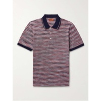 미소니 MISSONI Space-Dyed Cotton-Pique Polo Shirt 1647597328807129