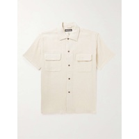 MONITALY Milano Textured-Cotton Shirt 1647597308290048