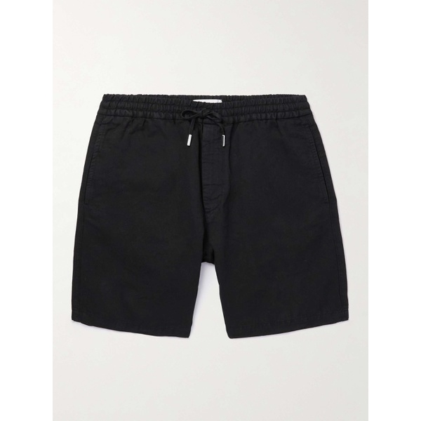  MR P. Straight-Leg Cotton and Linen-Blend Twill Drawstring Shorts 42247633208623259