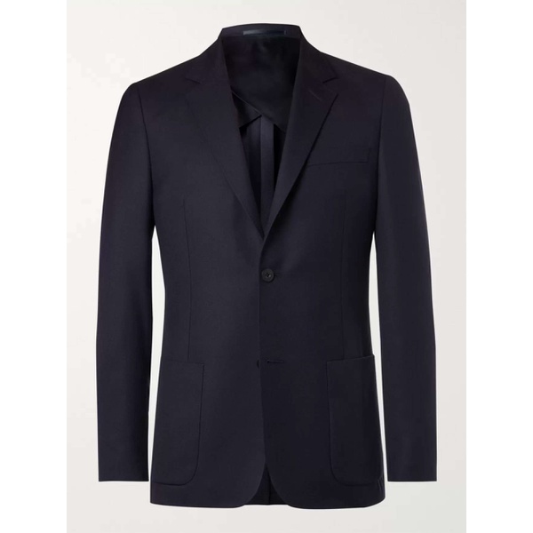 MR P. Navy Unstructured Worsted Wool Suit Jacket 3024088873029310