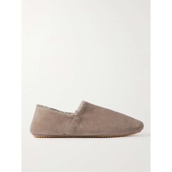  MR P. Babouche Shearling-Lined Suede Slippers 1647597300453673