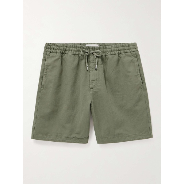  MR P. Straight-Leg Cotton and Linen-Blend Drawstring Shorts 1647597285555935