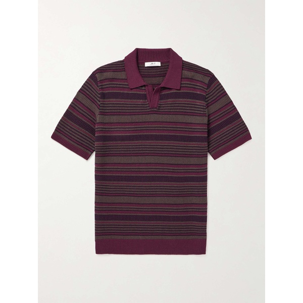  MR P. Striped Cotton Polo Shirt 1647597307591058