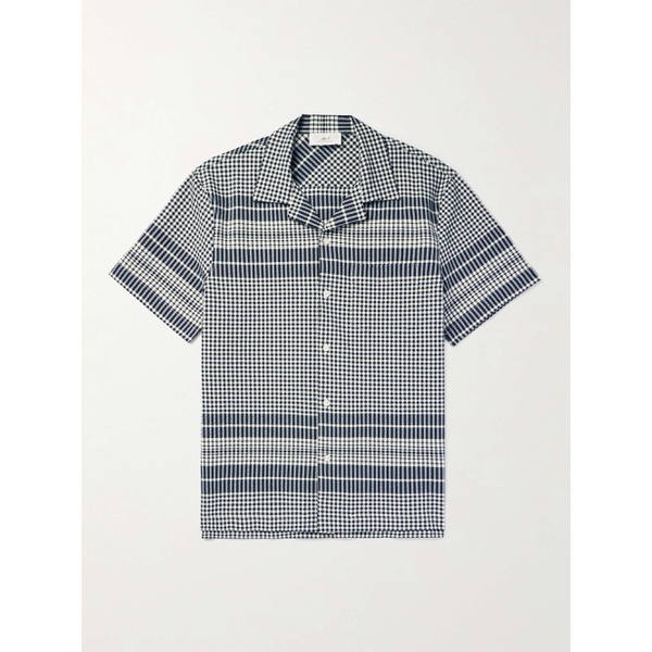  MR P. Gingham Cotton-Seersucker Shirt 1647597307283334