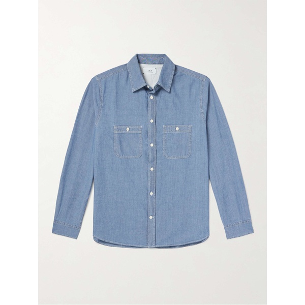  MR P. Slim-Fit Cotton-Chambray Shirt 1647597307294017