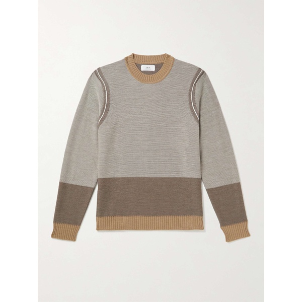 아크네스튜디오 MR P. Colour-Block Merino Wool Sweater 1647597284307485