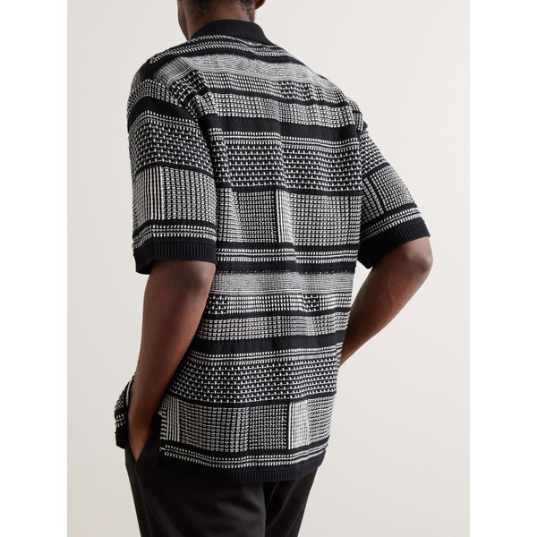  MR P. Striped Knitted Organic Cotton Shirt 1647597327686931