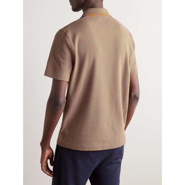  MR P. Striped Organic Cotton Polo Shirt 1647597307362636