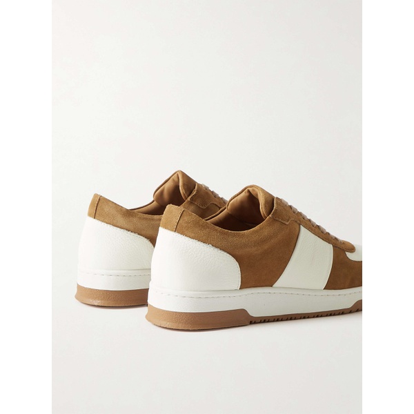  MR P. Atticus Suede and Full-Grain Leather Sneakers 1647597332760591