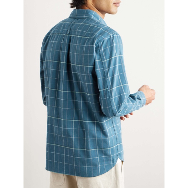  MR P. Checked Organic Cotton-Twill Shirt 1647597324546173