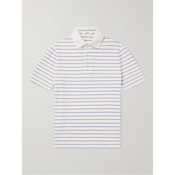  MR P. Golf Striped Organic Cotton-Pique Polo Shirt 1647597331955642