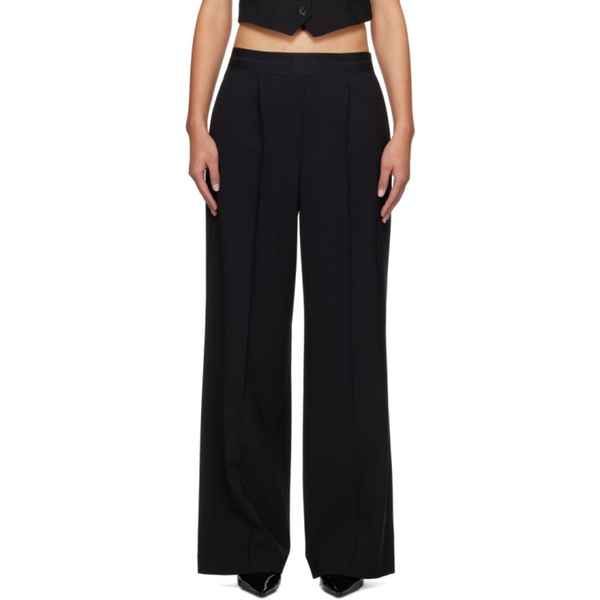  MSGM Black Suiting Trousers 241443F087007