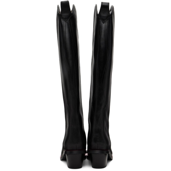  MSGM Black Donna Boots 222443F115000