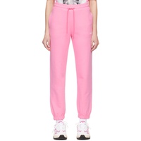 MSGM Pink Printed Lounge Pants 231443F086002
