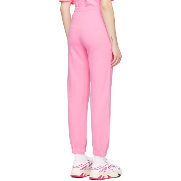  MSGM Pink Printed Lounge Pants 231443F086002