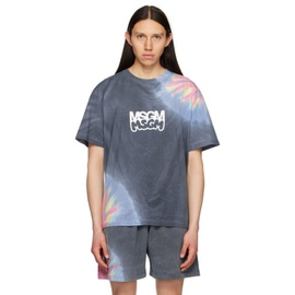 MSGM Gray Burro Studio 에디트 Edition T-Shirt 231443M213017