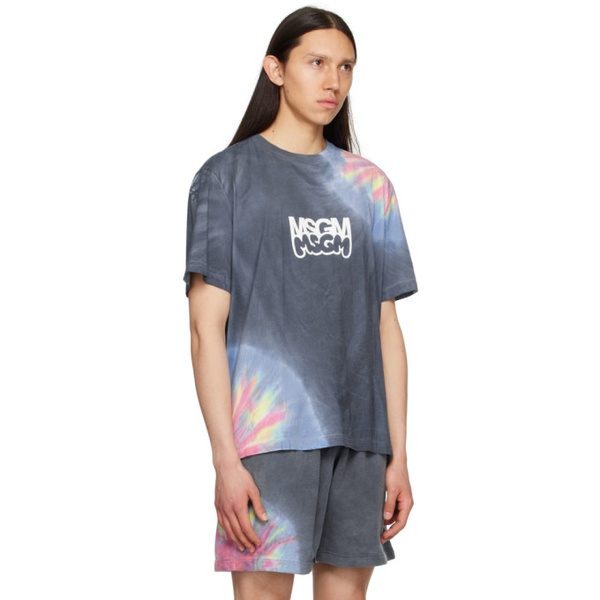  MSGM Gray Burro Studio 에디트 Edition T-Shirt 231443M213017