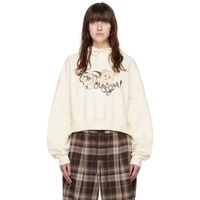 MSGM 오프화이트 Off-White Kitten Hoodie 242443F097000