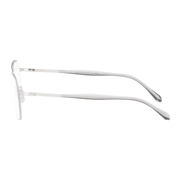  마이키타 MYKITA Silver Arlo Glasses 241512M133002