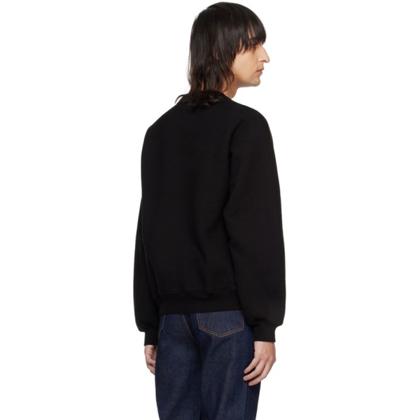  Madhappy Black Collegiate Sweatshirt 241420M204006
