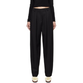 마그다 부트림 Magda Butrym Black Tapered Trousers 241533F087003