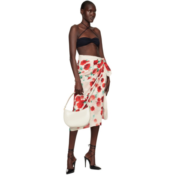  마그다 부트림 Magda Butrym 오프화이트 Off-White Floral Maxi Skirt 231533F093001