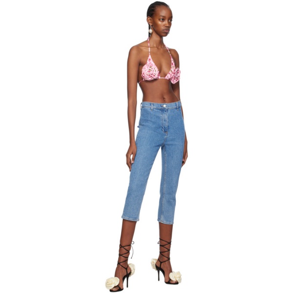  마그다 부트림 Magda Butrym Blue Slim-Fit Jeans 241533F069000
