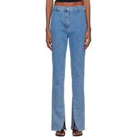 마그다 부트림 Magda Butrym Blue Slim-Fit Jeans 241533F069002