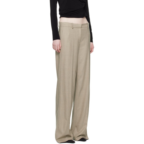  마그다 부트림 Magda Butrym Taupe Two-Pocket Trousers 232533F087005