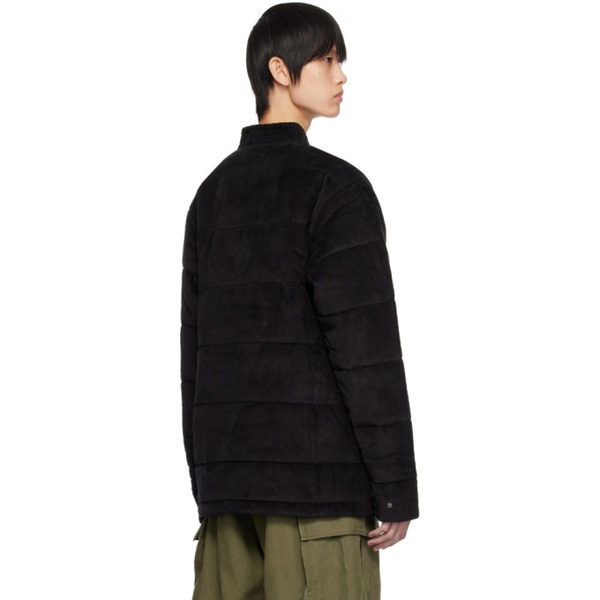  Maharishi Black Cord Jacket 232983M180003