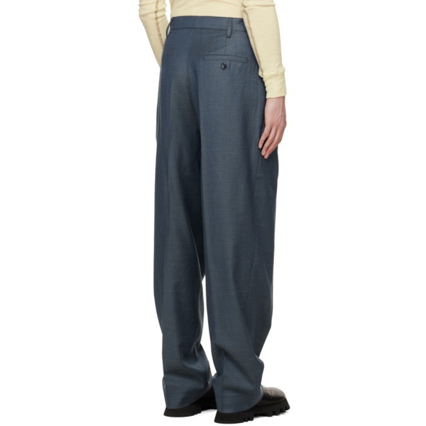  Maiden Name Blue Emily Trousers 231938M191002