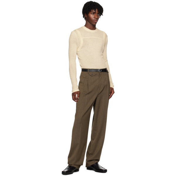  Maiden Name Brown Emily Trousers 232938M191004