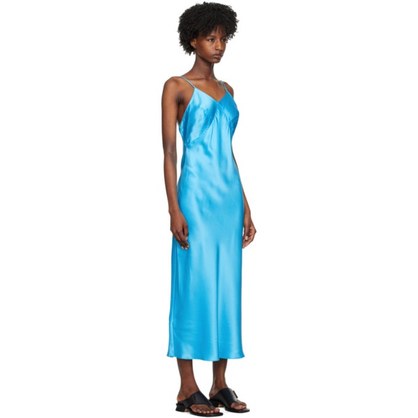  Maiden Name Blue Stella Maxi Dress 231938F055002