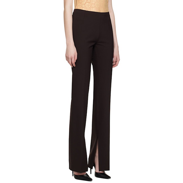  Maiden Name Brown Electra Trousers 231938F087003