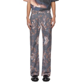 메이지 윌렌 Maisie Wilen Brown Nebula Trousers 241370M191003