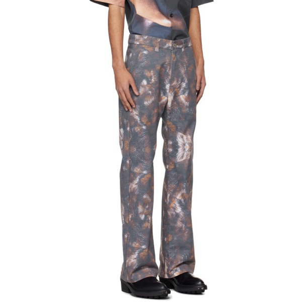  메이지 윌렌 Maisie Wilen Brown Nebula Trousers 241370M191003