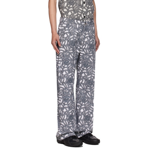  메이지 윌렌 Maisie Wilen Gray Nebula Trousers 232370M191001