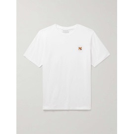 MAISON KITSUNEE Logo-Appliqued Cotton-Jersey T-Shirt 1647597328581961