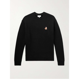 MAISON KITSUNEE Speedy Fox Logo-Appliqued Cotton-Jersey Sweatshirt 1647597328581843