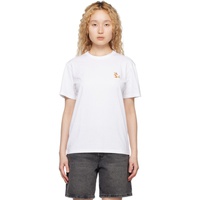 Maison Kitsune White Chillax Fox T-Shirt 231389F110010