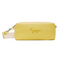 Maison Kitsune Yellow Cloud Trousse Bag 241389F048001