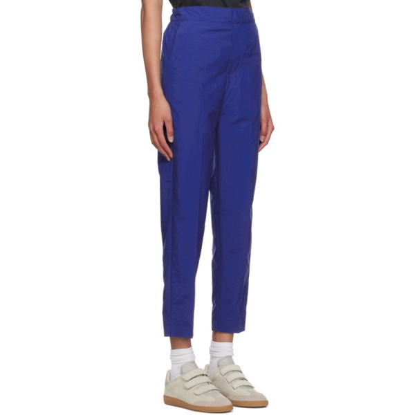 메종키츠네 Maison Kitsune Blue City Trousers 231389F087001